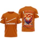 Texas Longhorns 2025 Ncaa I Bleed All Over Print T Shirt