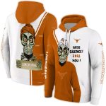 Texas Longhorns Achmed Skull All Over Print Hoodie