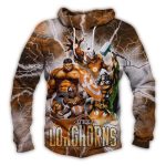 Texas Longhorns Avengers Characters All Over Print Hoodie