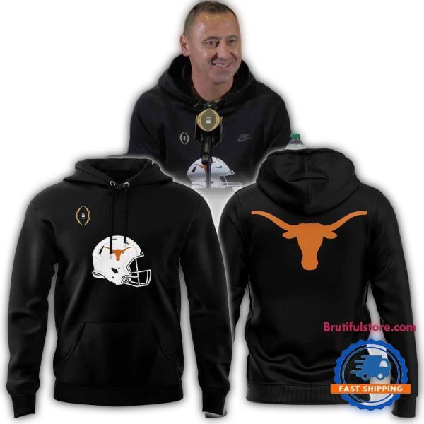 Texas Longhorns Coach Steve Sarkisian Limited Edition Hoodie 1