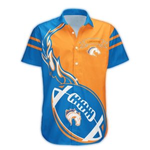 Texas Longhorns Flame Ball Hawaiian Shirt