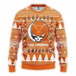 Texas Longhorns Grateful Dead Ugly Sweater