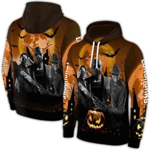 Texas Longhorns Halloween Vibes All Over Print Hoodie
