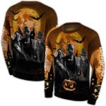 Texas Longhorns Halloween Vibes All Over Print Sweatshirt