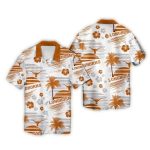 Texas Longhorns Island Tropical Summer Vacation Hawaiian Shirt