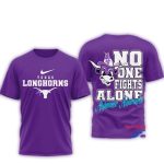 Texas Longhorns Ncaa Alzheimer Awareness November All Over Print T Shirt