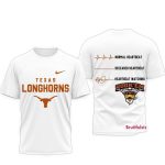 Texas Longhorns Ncaa Heartbeat All Over Print T Shirt