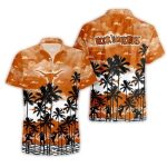 Texas Longhorns Player Beach Coconut Summer Tropical Hawaiian Shirt