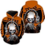 Texas Longhorns Skull Death Op Hoodie