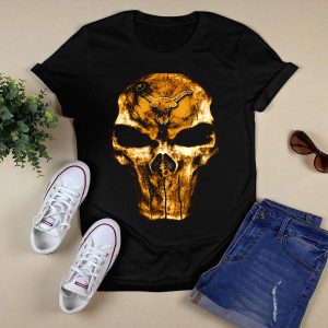 Texas Longhorns Skull Punisher T-Shirt