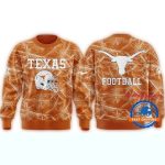 Texas Longhorns The Icy All Over Print Sweatshirt