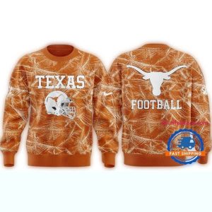 Texas Longhorns The Icy All Over Print Sweatshirt