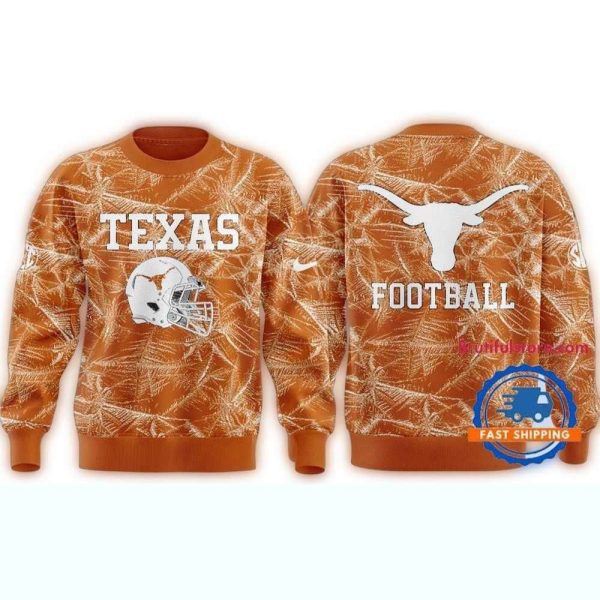 Texas Longhorns The Icy Limited Edition New 3D Shirt 1