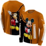 Texas Longhorns Ickey Mouse All Over Print Sweatshirt