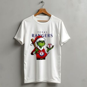 Texas Rangers Grinch Christmas 2024 Mlb Grinchmas T-Shirt