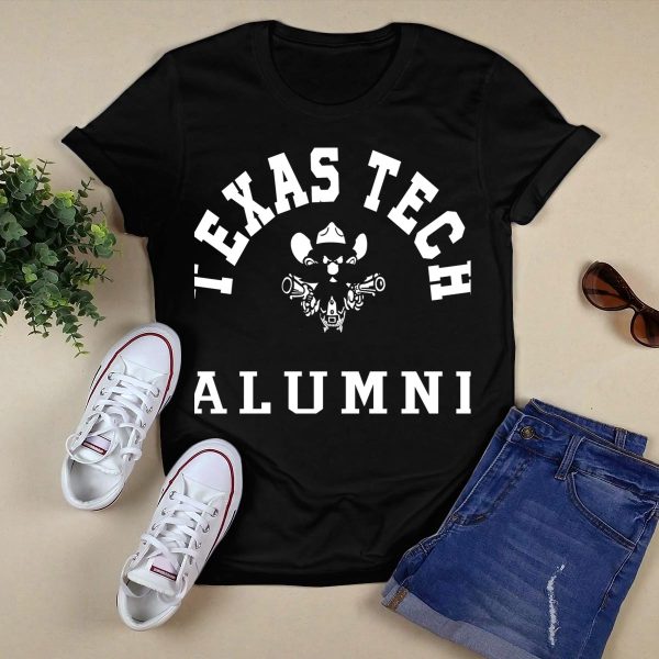 Texas Tech Alumni Red Raiders Nation Lubbock Texas T Shirt Black 1