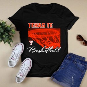 Texas Tech Basketball Red Net Tt T-Shirt