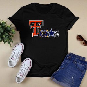 Texas Tech Cowboys Astros Spurs T-Shirt