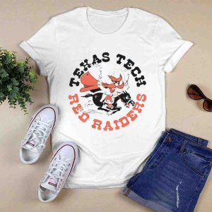 Texas Tech Masked Rider Red Raiders Circle T-Shirt