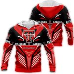 Texas Tech Red Raiders Armor Football For Fan All-Over Print Hoodie