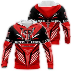 Texas Tech Red Raiders Armor Football For Fan All-Over Print Hoodie