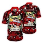 Texas Tech Red Raiders Camping Summer Vacation Hawaiian Shirt