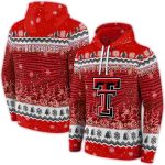 Texas Tech Red Raiders Christmas Trees All-Over Print Hoodie
