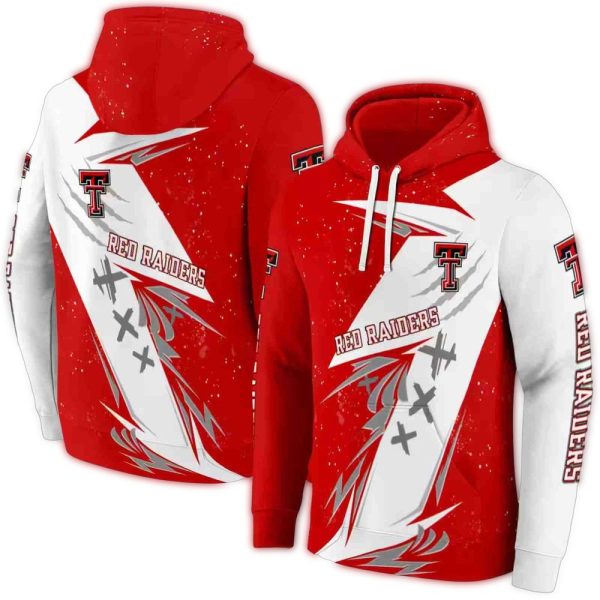 Texas Tech Red Raiders Dynamic Slash AOP Hoodie 1