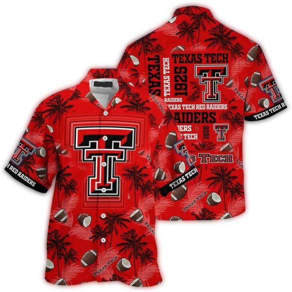 Texas Tech Red Raiders Est 1925 Hawaiian Shirt 1