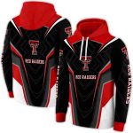 Texas Tech Red Raiders Futuristic Pattern All-Over Print Hoodie