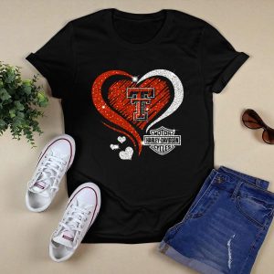 Texas Tech Red Raiders Hd Heart T-Shirt