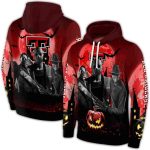 Texas Tech Red Raiders Halloween Vibes All-Over Print Hoodie