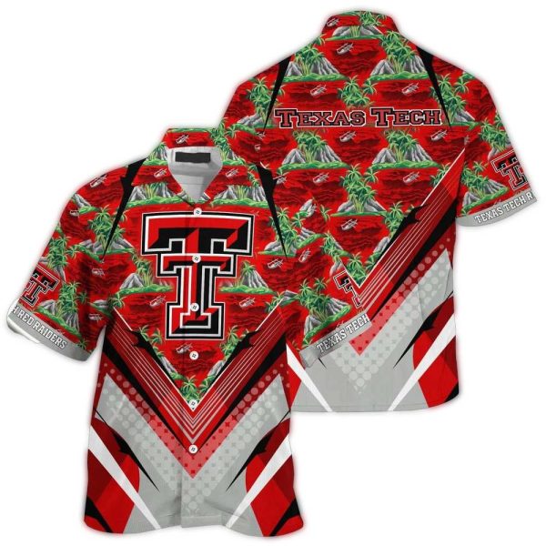 Texas Tech Red Raiders Island Summer Tropical Hawaiian Shirt 1
