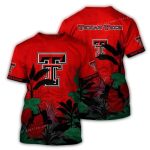 Texas Tech Red Raiders Landscape Vintage All-Over Print T-Shirt