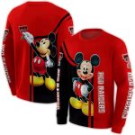 Texas Tech Red Raiders Mickey Mouse All-Over Print Sweatshirt