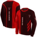 Texas Tech Red Raiders Monogram Pattern All-Over Print Sweatshirt