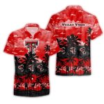 Texas Tech Red Raiders Player And Coconut Beach Tropical Hawaiian Shirt