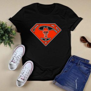 Texas Tech Red Raiders Superman Batman T-Shirt