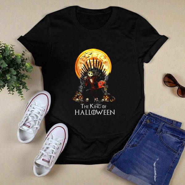 Texas Tech Red Raiders The King of Halloween T Shirt Black 1