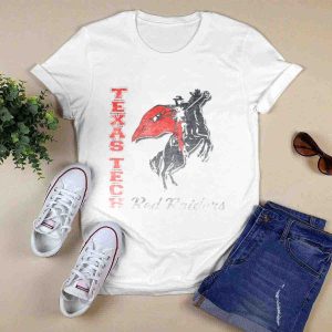 Texas Tech Red Raiders Vintage Phase Out Riding Mascot 47 Franklin T-Shirt