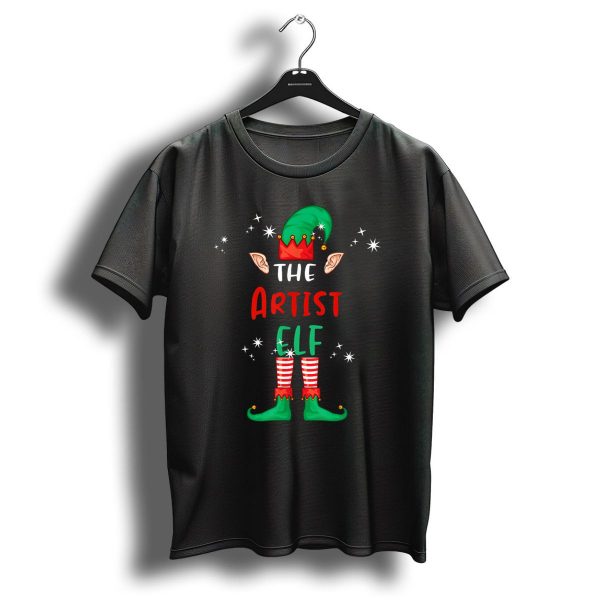The Artist Elf Matching Family Christmas T Shirt 1 t shirt 1