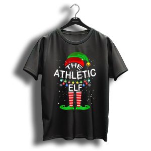 The Athletic Elf Family Christmas Matching Group Holiday T-Shirt