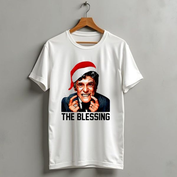 The Blessing Uncle Lewis Christmas Vacation Santa Hat T Shirt 1 t shirt 1