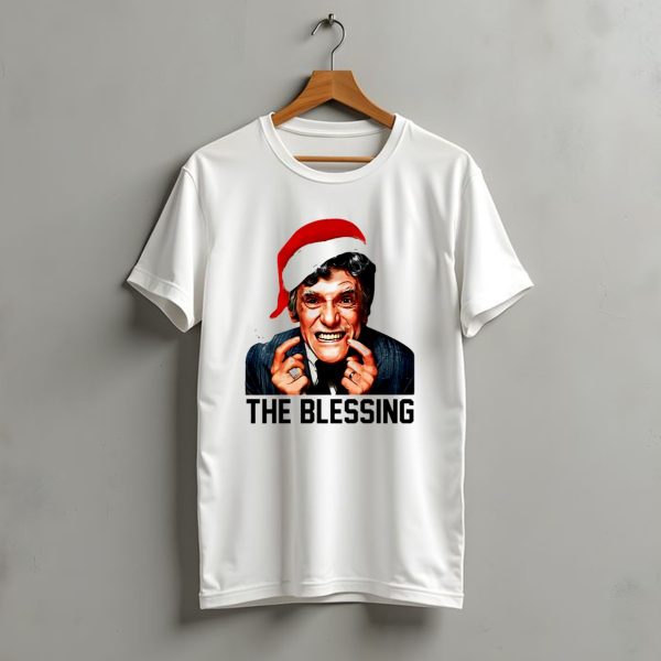 The Blessing Uncle Lewis Christmas Vacation Santa Hat T Shirt t shirt 1