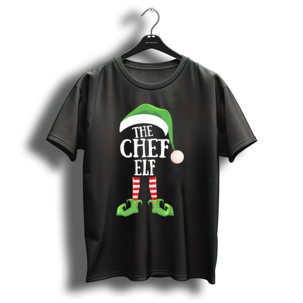 The Chef Elf Group Matching Family Christmas T Shirt 1 t shirt 1