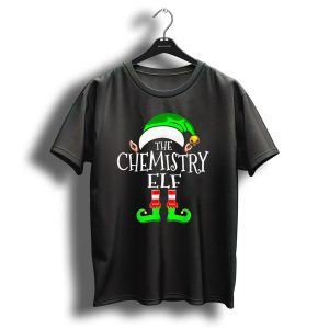 The Chemistry Elf Family Matching Group Christmas Elf Costume T-Shirt