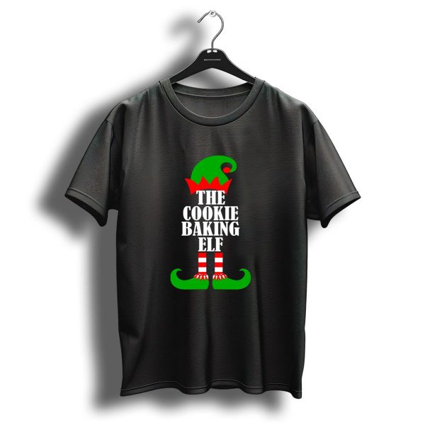 The Cookie Baking Elf Christmas Elf Hat And Shoes T Shirt 1 t shirt 1