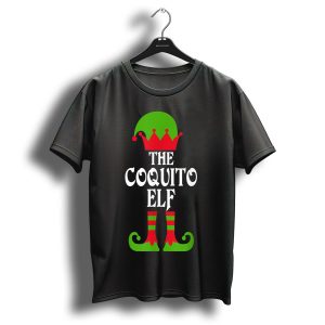The Coquito Elf Christmas Boricua Puerto Rican T-Shirt