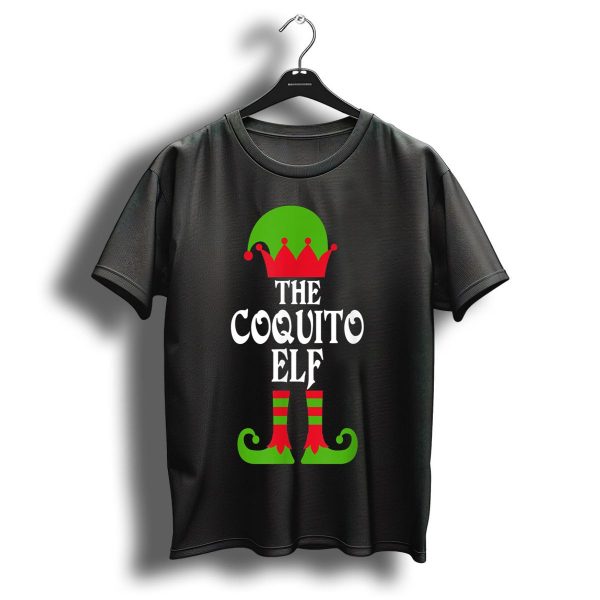 The Coquito Elf Christmas Boricua Puerto Rican T Shirt 1 t shirt 1