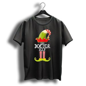 The Doctor Elf Funny Christmas Matching Pajama Top T-Shirt